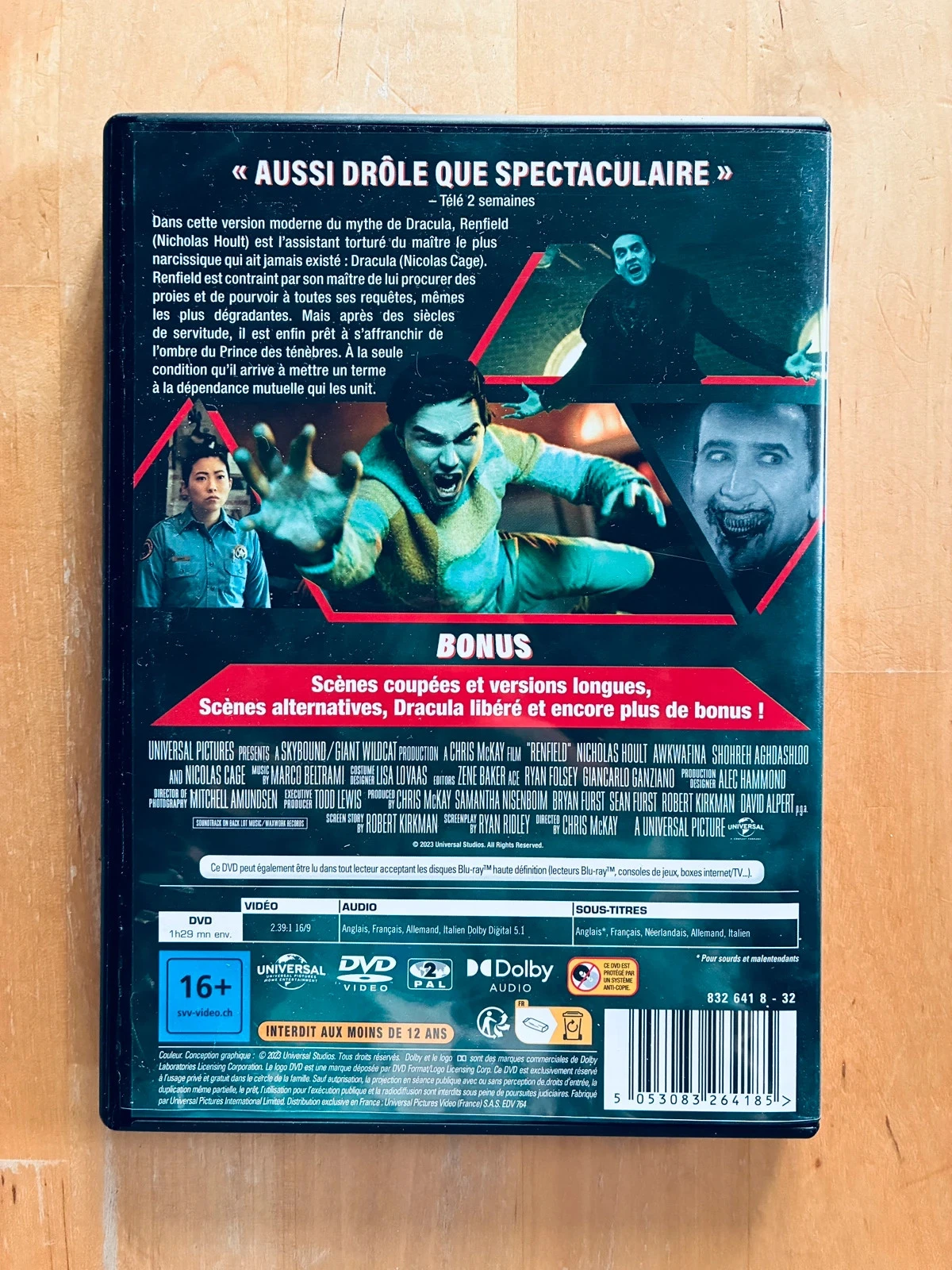 DVD Renfield Nicolas Cage. – photo 3